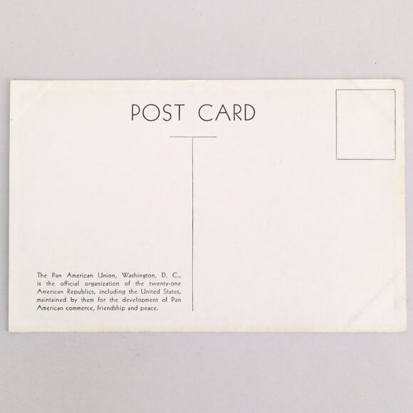 Governing Board Room, Pan American Union Building Postcard 1930s Washington DC - Picture 2 of 2